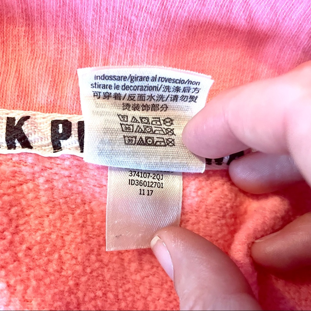 Victoria’s Secret VS PINK Pink Ombre Logo Pullover - Picture 8 of 9